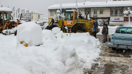 تعطیلی دانشگاه گیلان به علت بارش برف 